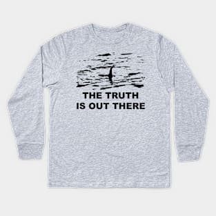 The Truth Is Out There - Loch Ness Kids Long Sleeve T-Shirt